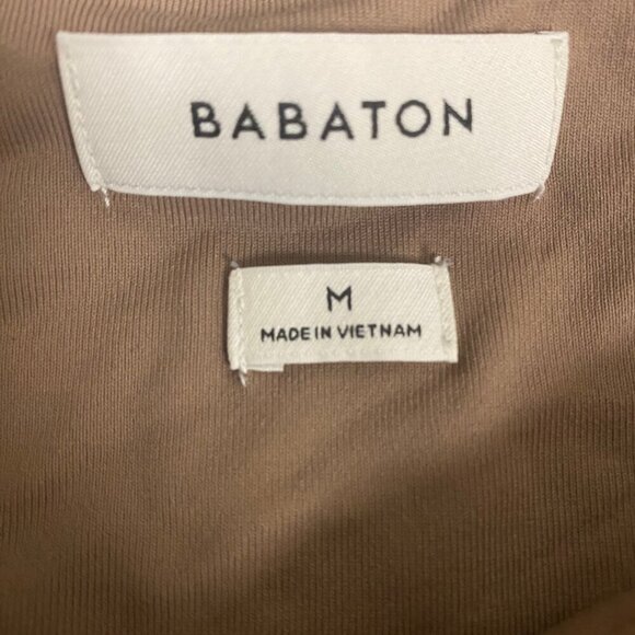 Babaton (Aritzia) Square Neck Bodysuit – Taupe Brown – Size M - Picture 5 of 6